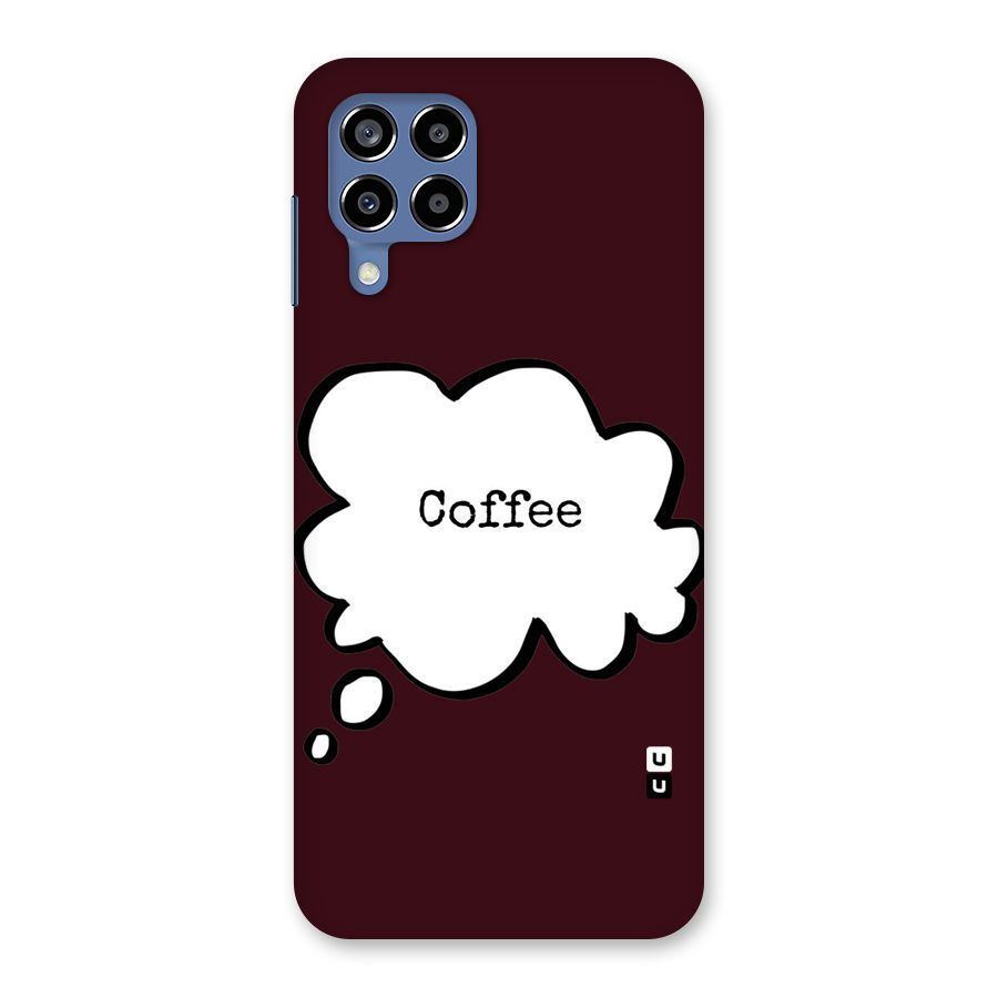 Coffee Bubble Back Case for Galaxy M53 5G