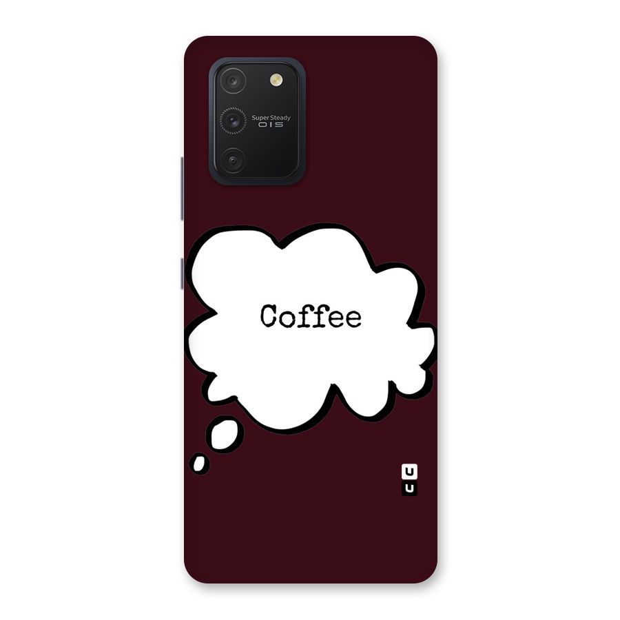 Coffee Bubble Back Case for Galaxy S10 Lite
