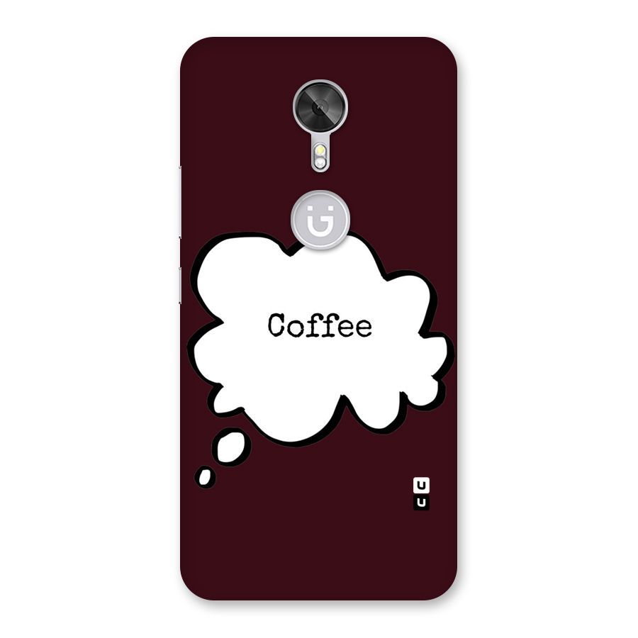 Coffee Bubble Back Case for Gionee A1