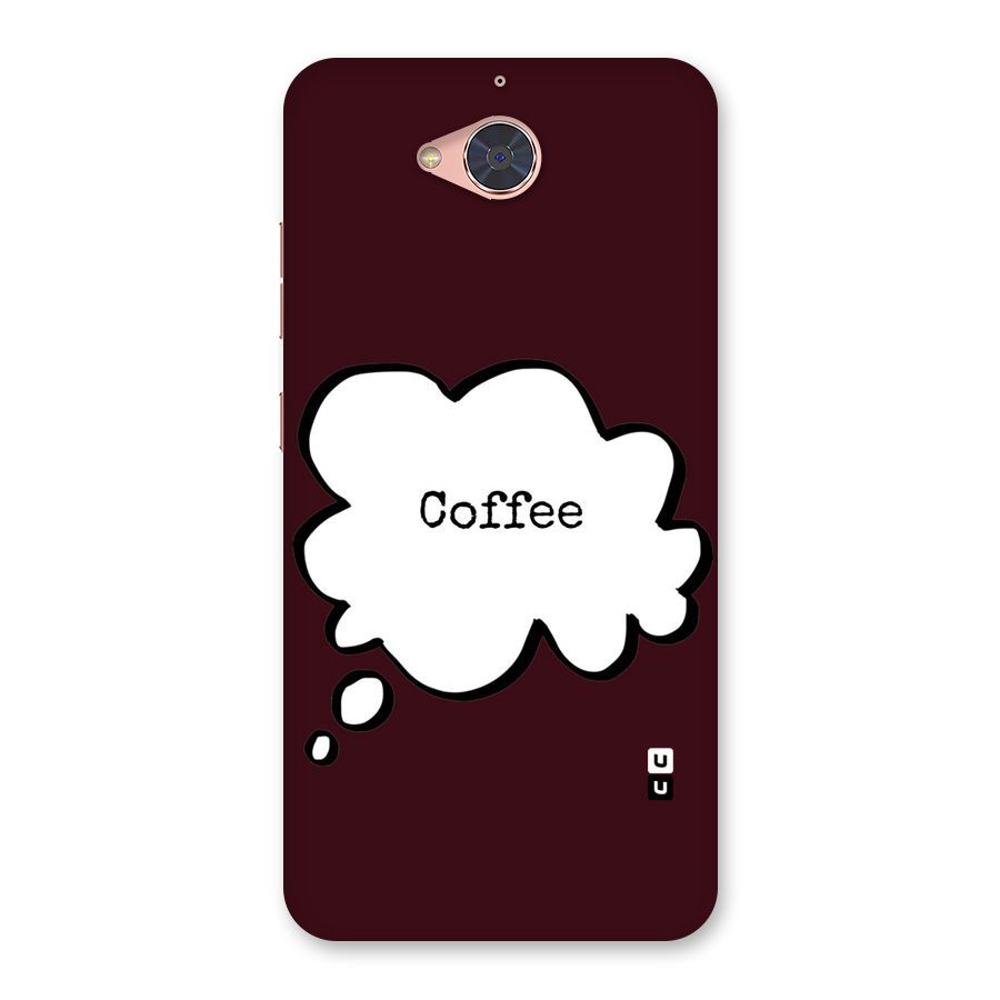 Coffee Bubble Back Case for Gionee S6 Pro