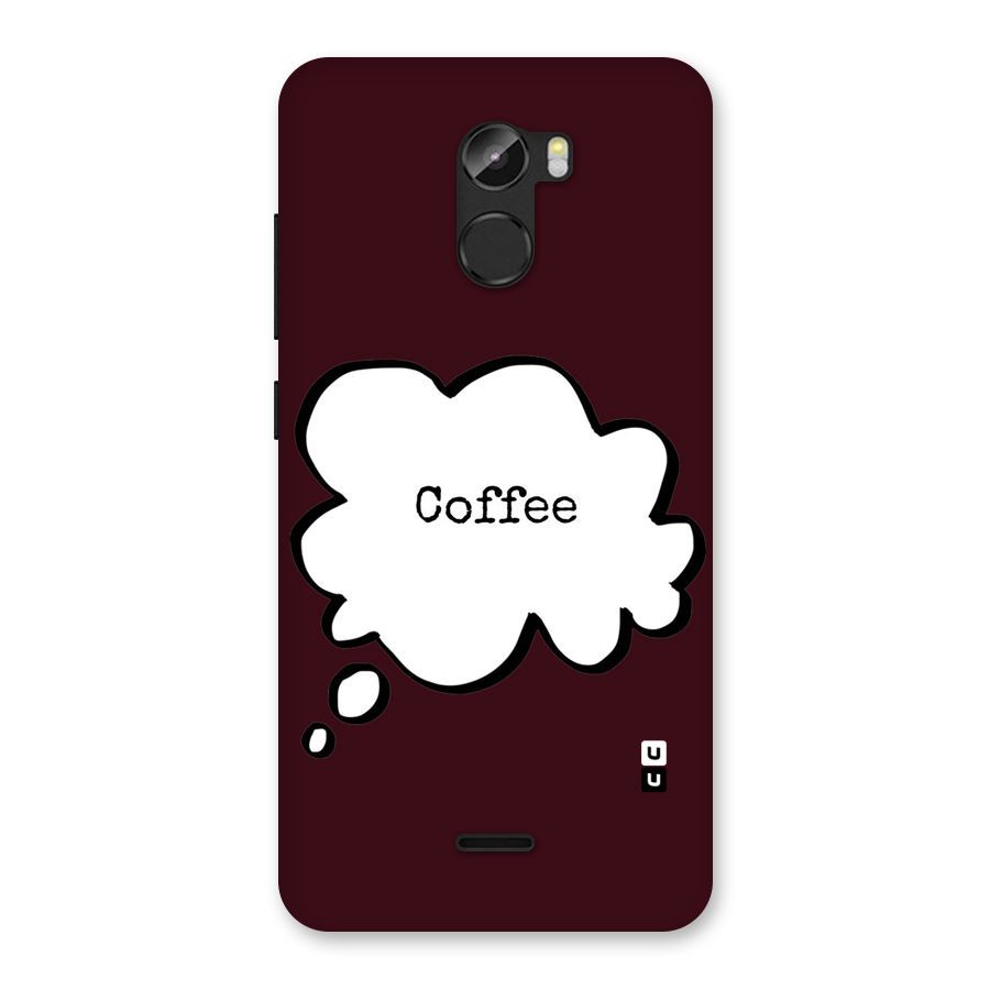 Coffee Bubble Back Case for Gionee X1