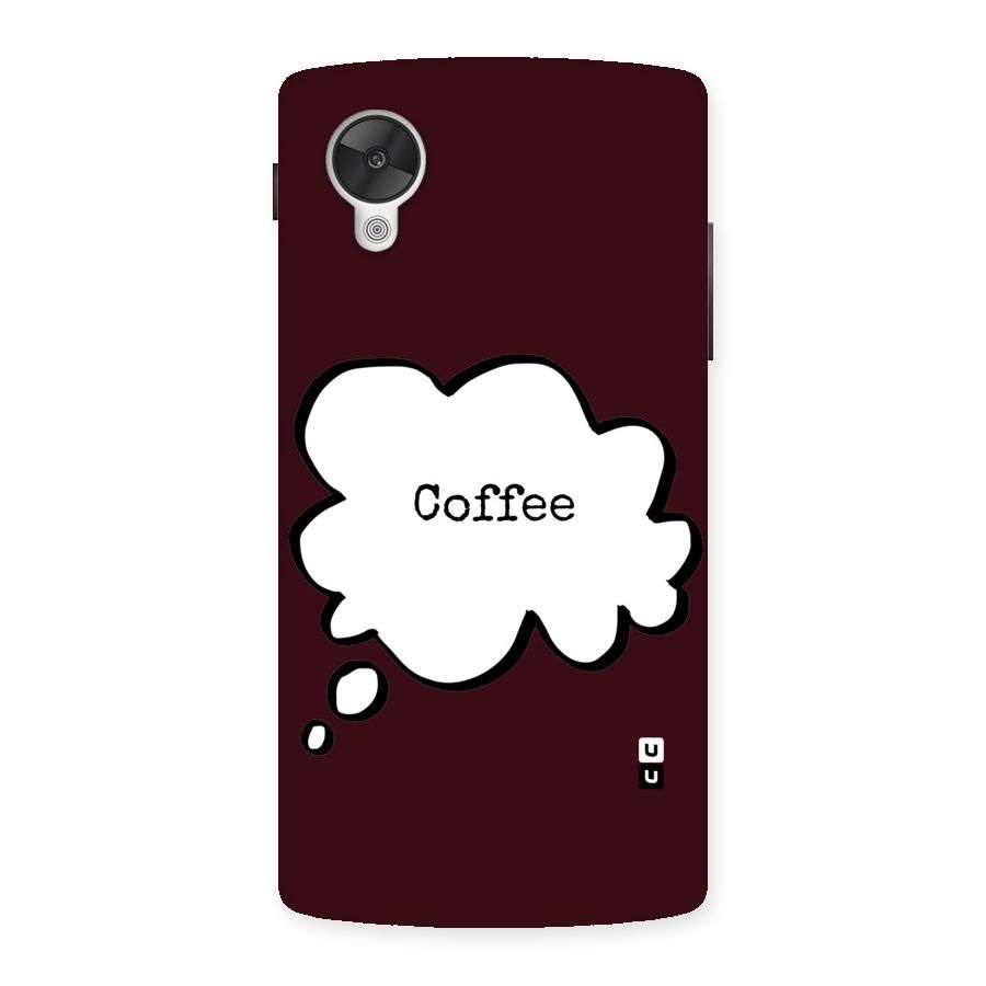 Coffee Bubble Back Case for Google Nexsus 5