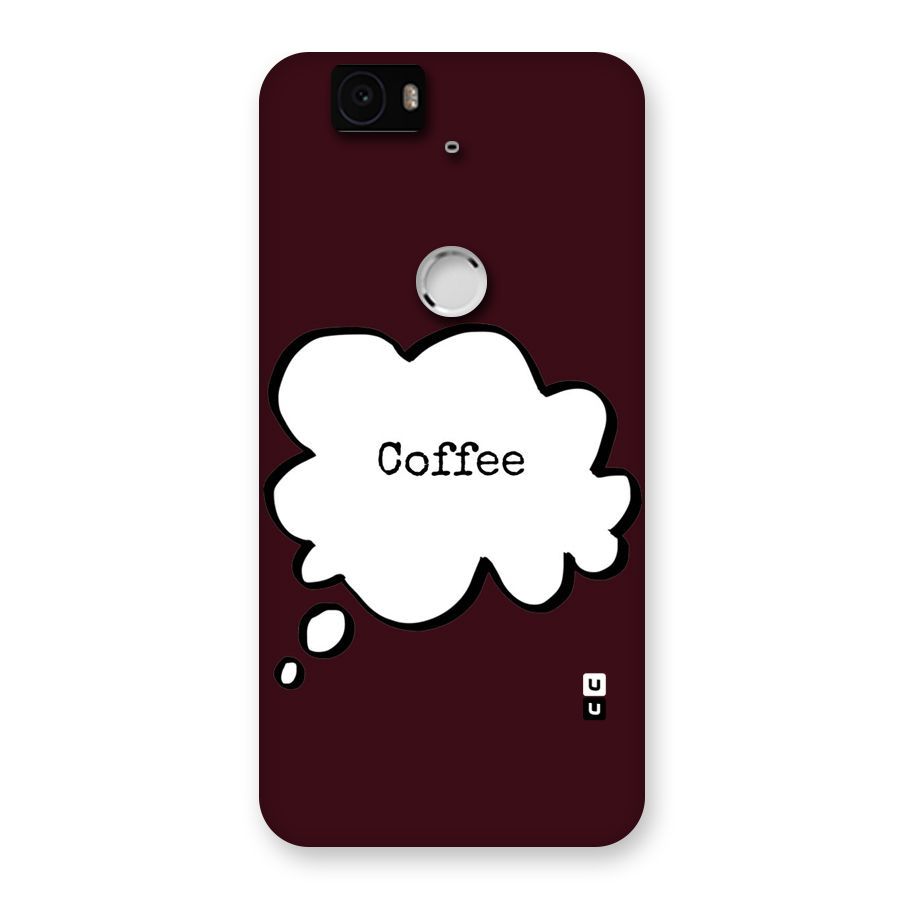 Coffee Bubble Back Case for Google Nexus-6P