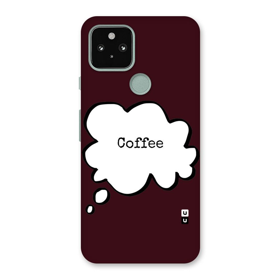Coffee Bubble Back Case for Google Pixel 5