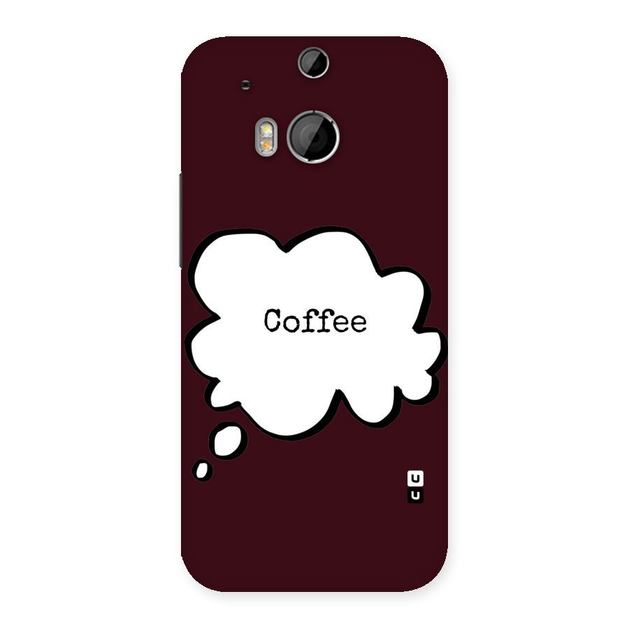 Coffee Bubble Back Case for HTC One M8