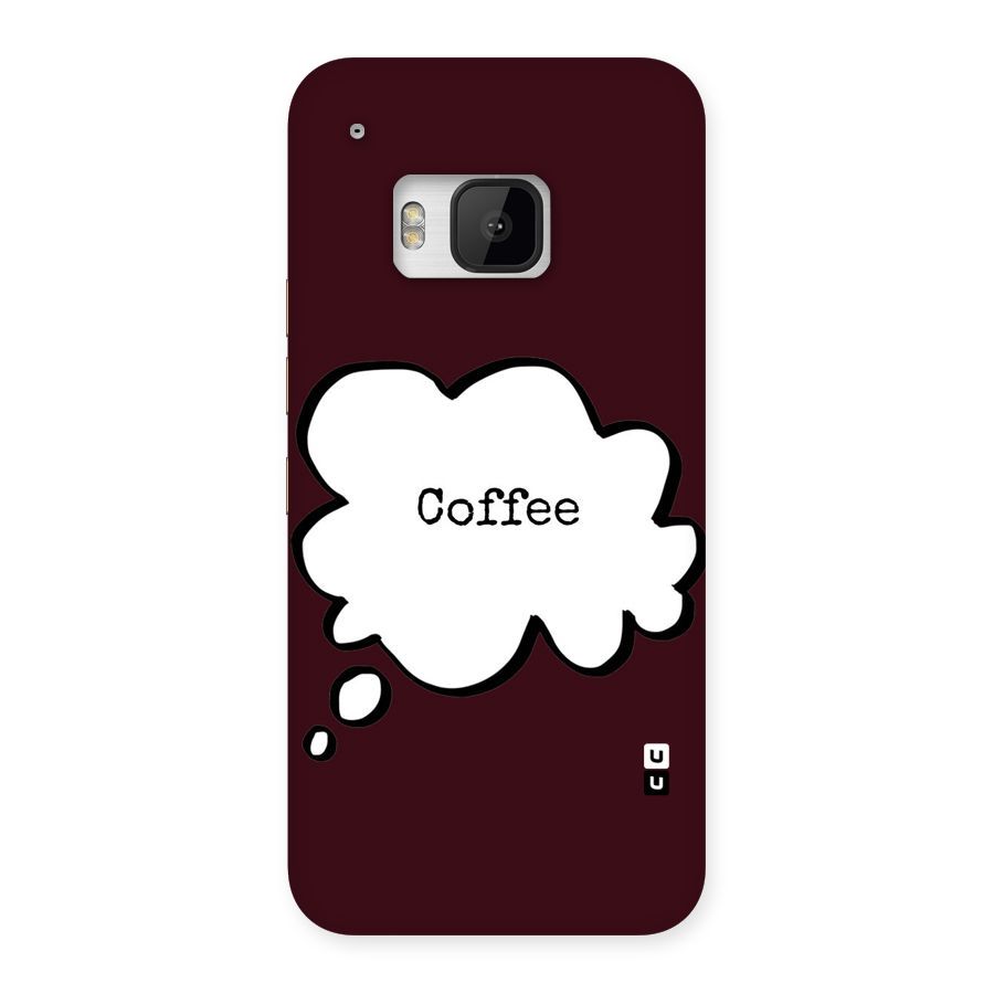 Coffee Bubble Back Case for HTC One M9