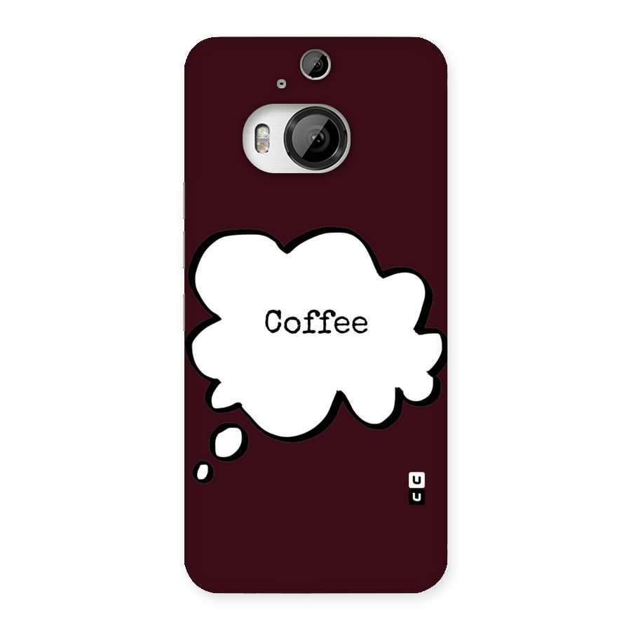 Coffee Bubble Back Case for HTC One M9 Plus