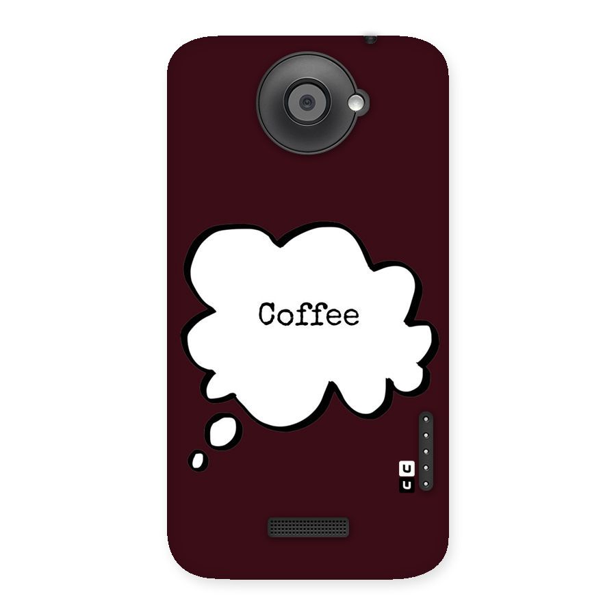 Coffee Bubble Back Case for HTC One X