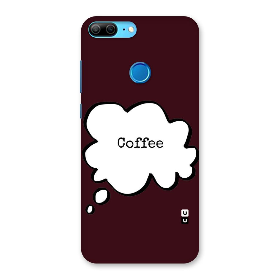Coffee Bubble Back Case for Honor 9 Lite