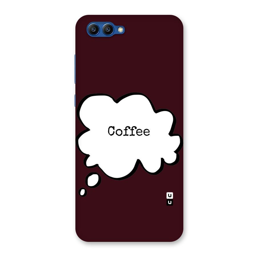 Coffee Bubble Back Case for Honor View 10