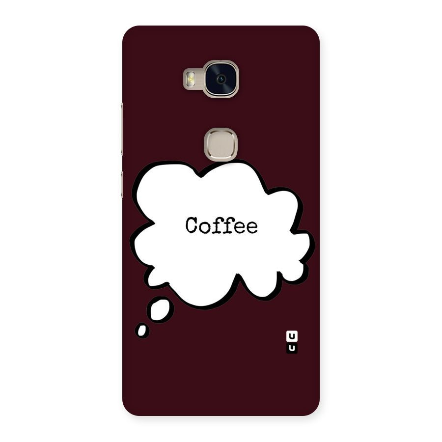 Coffee Bubble Back Case for Huawei Honor 5X