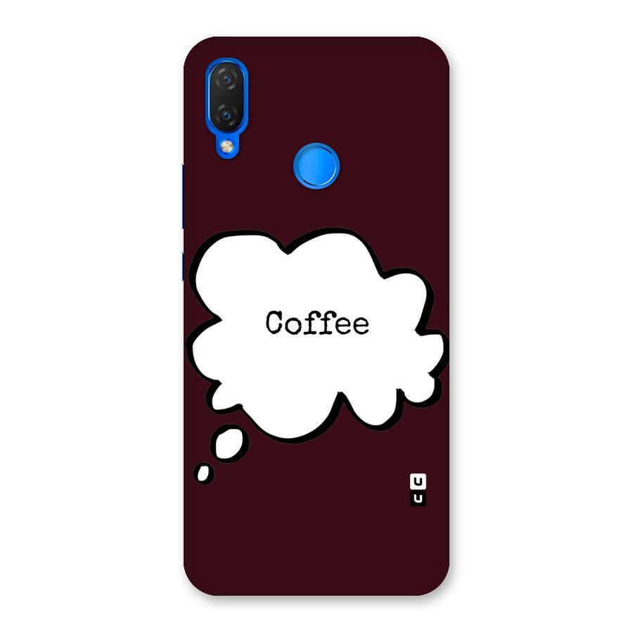 Coffee Bubble Back Case for Huawei P Smart+