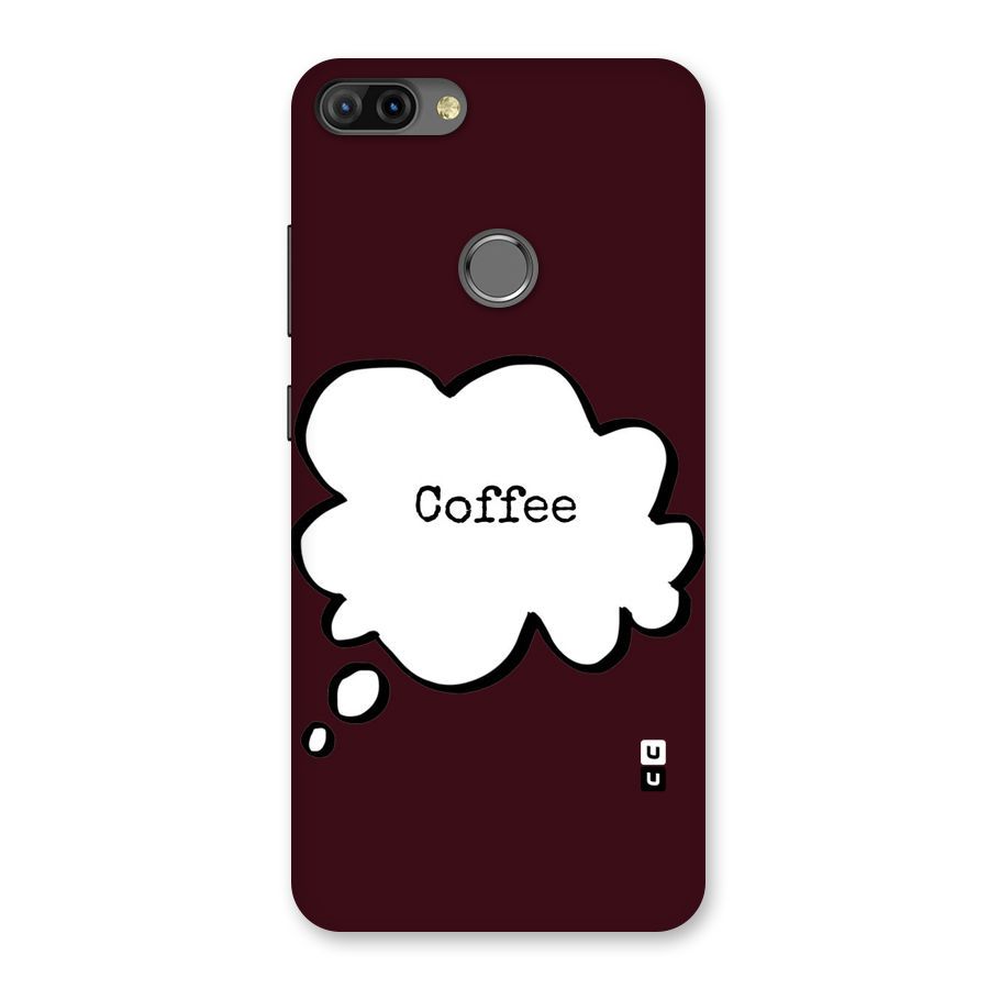 Coffee Bubble Back Case for Infinix Hot 6 Pro