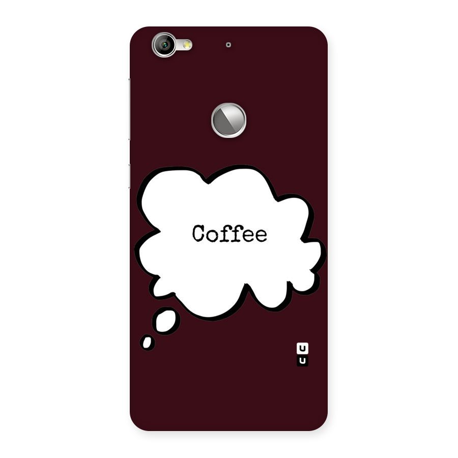 Coffee Bubble Back Case for LeTV Le 1s