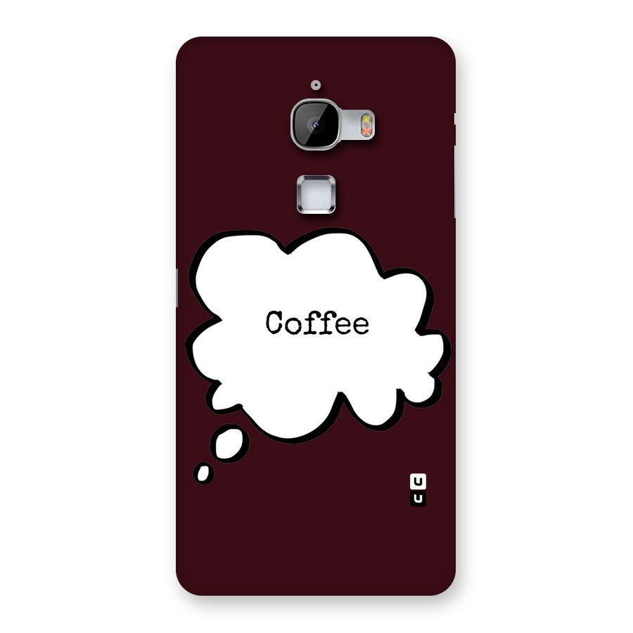 Coffee Bubble Back Case for LeTv Le Max