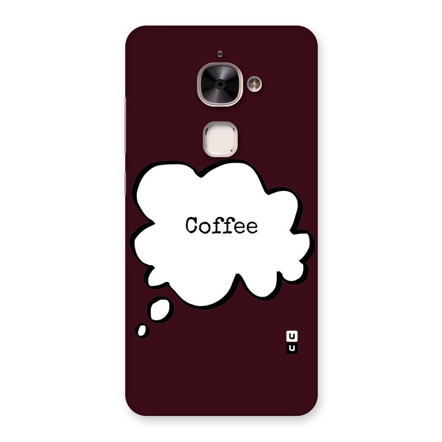 Coffee Bubble Back Case for Le 2