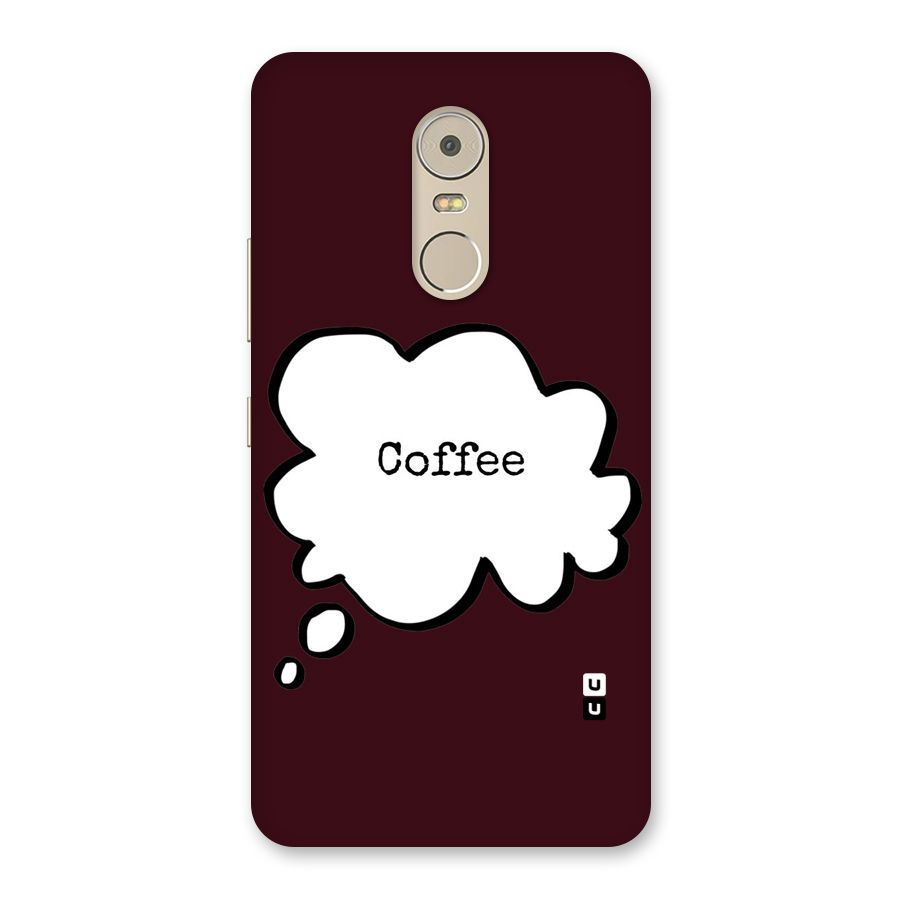 Coffee Bubble Back Case for Lenovo K6 Note