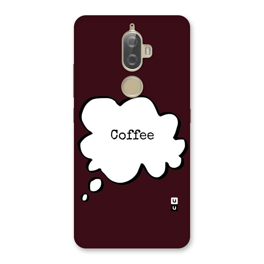 Coffee Bubble Back Case for Lenovo K8 Plus
