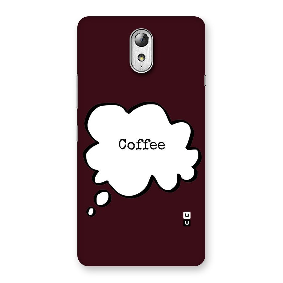 Coffee Bubble Back Case for Lenovo Vibe P1M