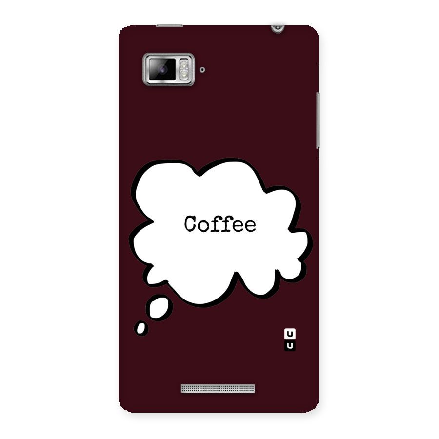 Coffee Bubble Back Case for Lenovo Vibe Z K910