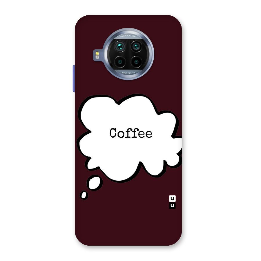 Coffee Bubble Back Case for Mi 10i