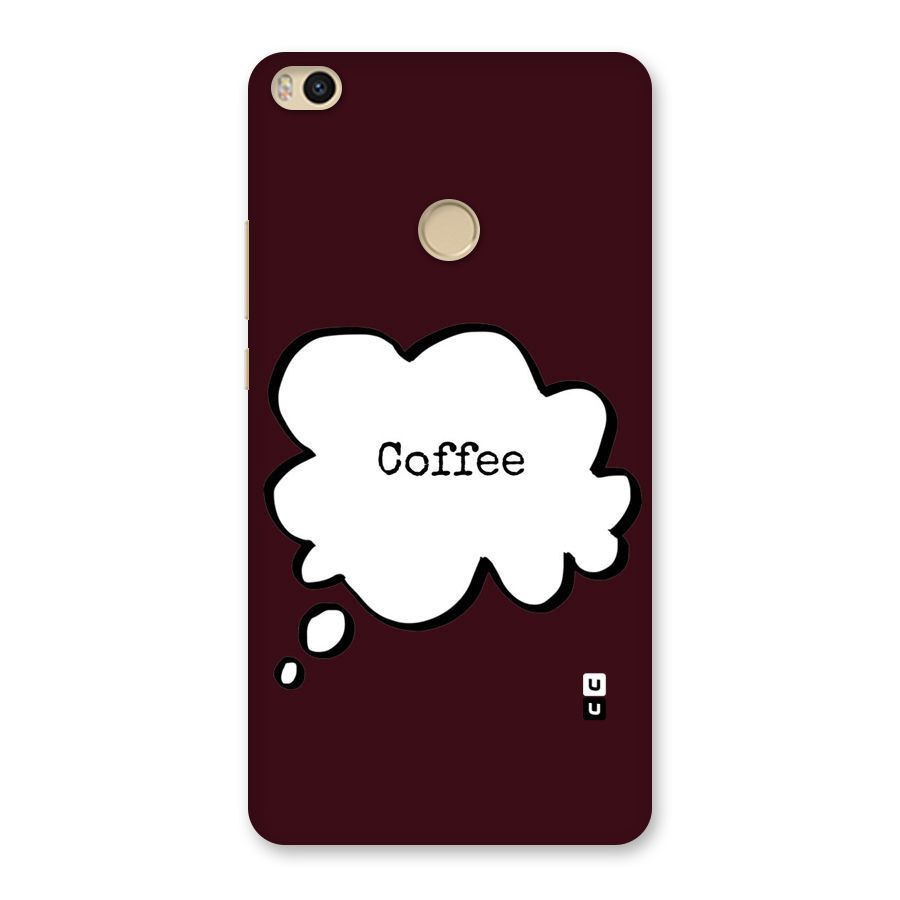 Coffee Bubble Back Case for Mi Max 2