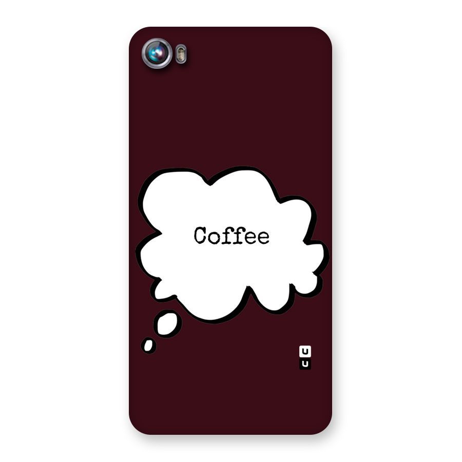 Coffee Bubble Back Case for Micromax Canvas Fire 4 A107