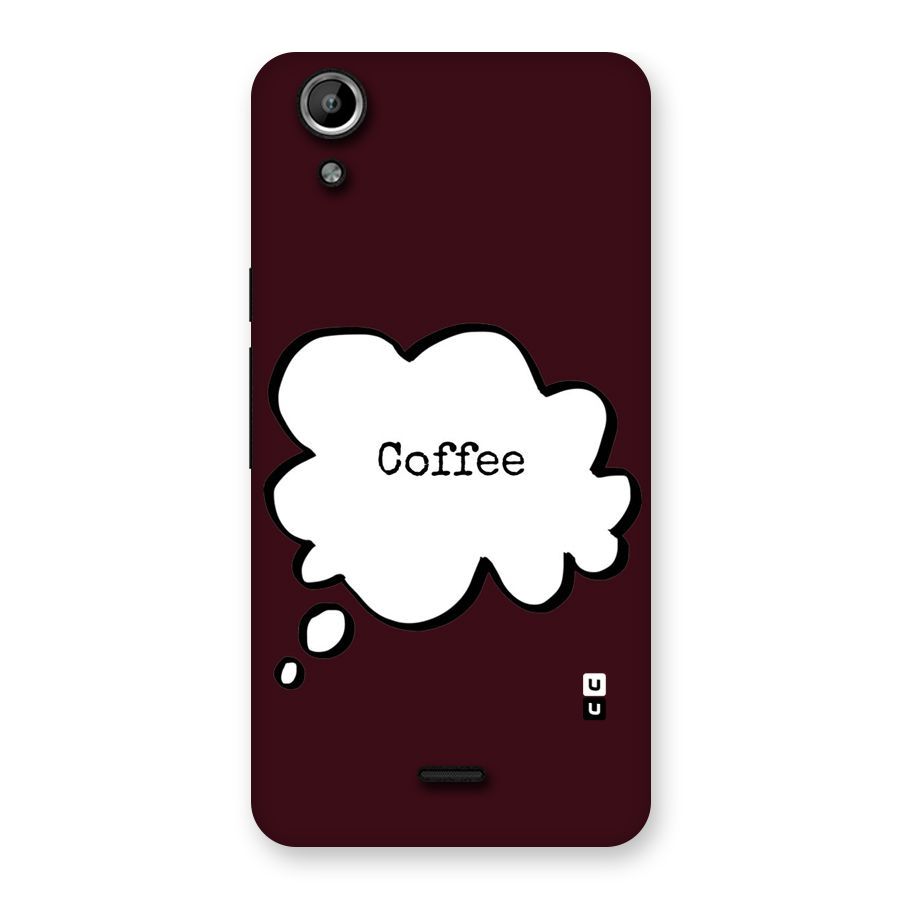Coffee Bubble Back Case for Micromax Canvas Selfie Lens Q345