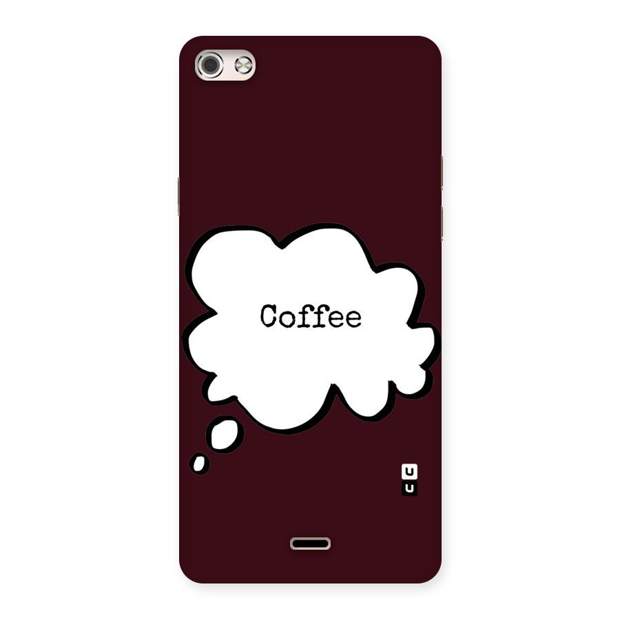 Coffee Bubble Back Case for Micromax Canvas Silver 5