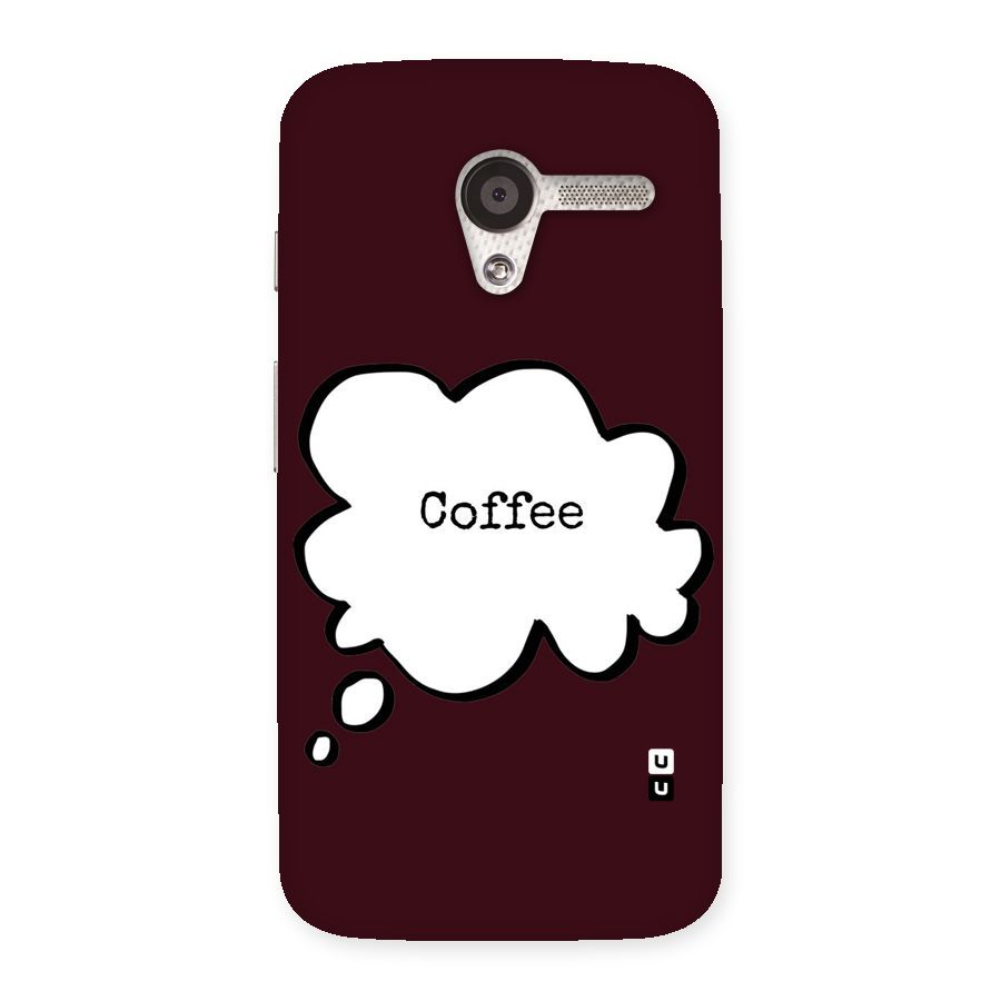 Coffee Bubble Back Case for Moto X
