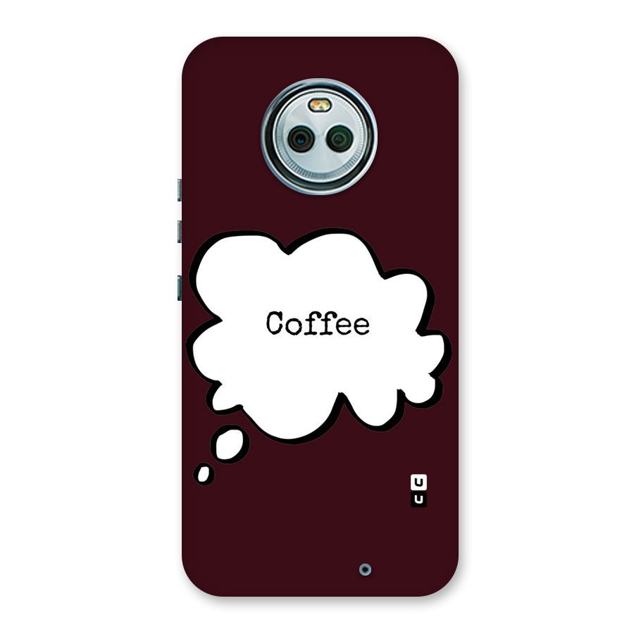 Coffee Bubble Back Case for Moto X4