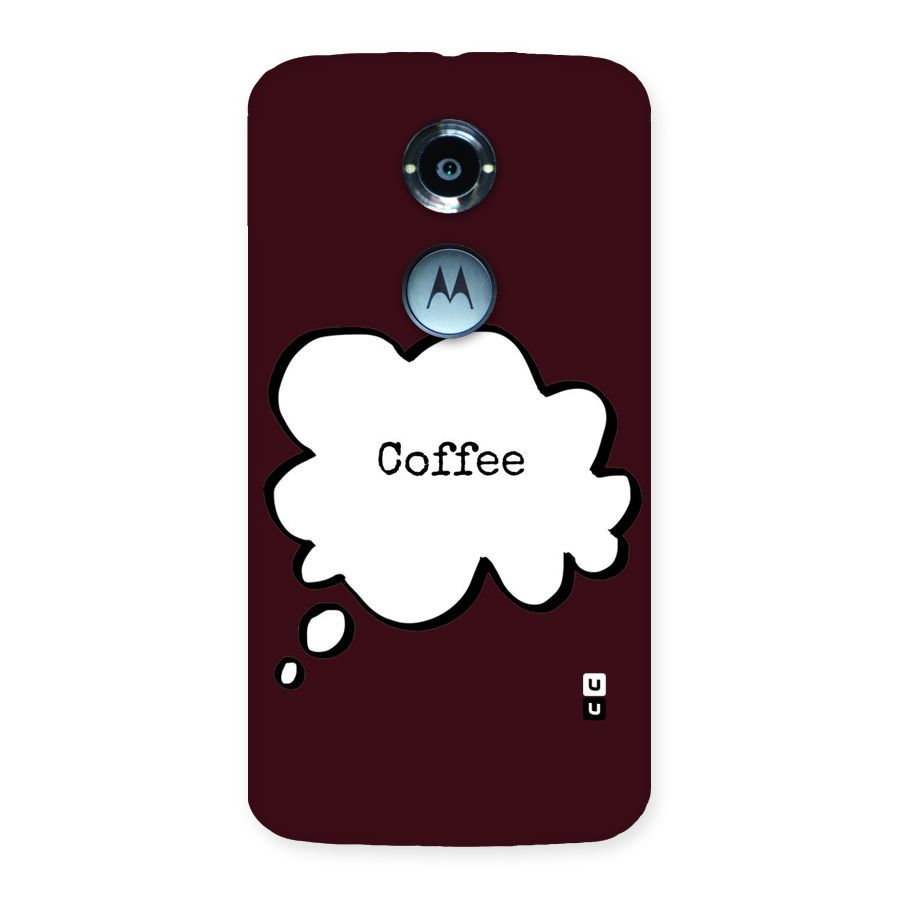 Coffee Bubble Back Case for Moto X 2nd Gen