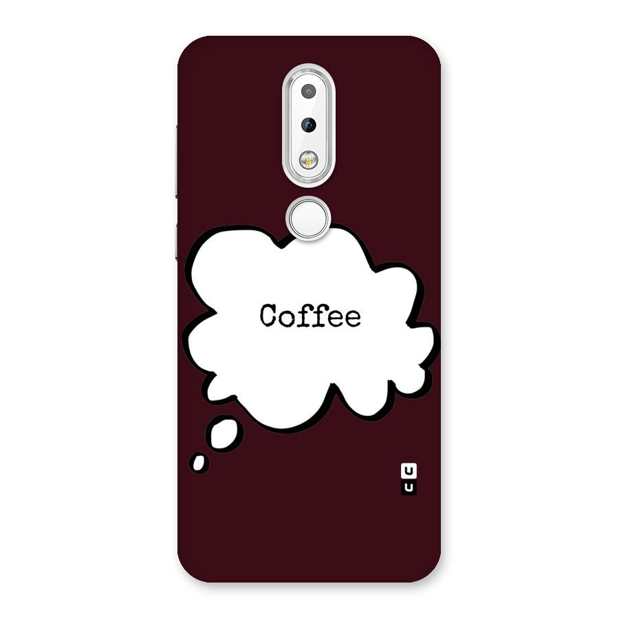 Coffee Bubble Back Case for Nokia 6.1 Plus