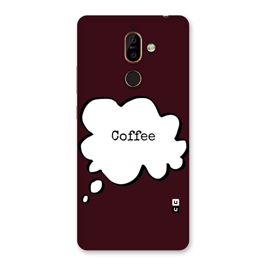 Coffee Bubble Back Case for Nokia 7 Plus