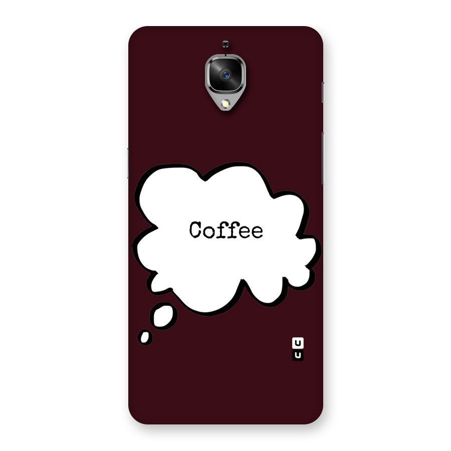 Coffee Bubble Back Case for OnePlus 3