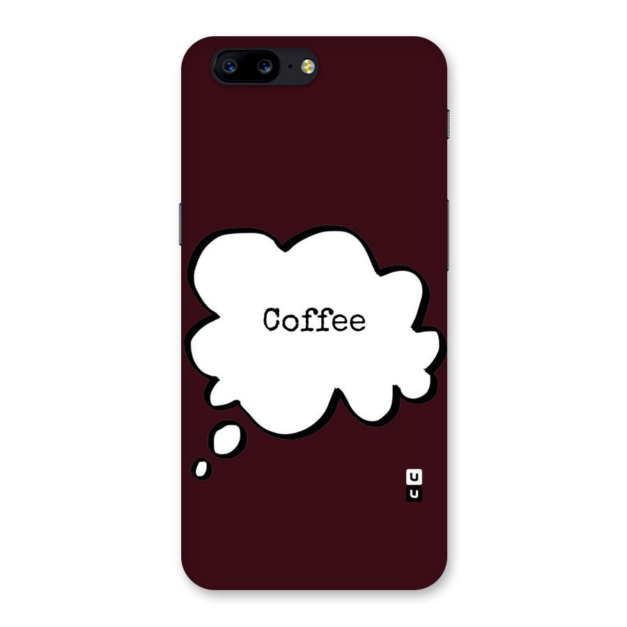 Coffee Bubble Back Case for OnePlus 5