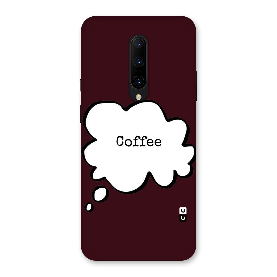 Coffee Bubble Back Case for OnePlus 7 Pro