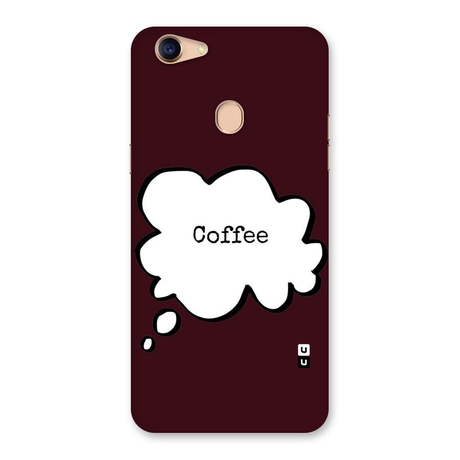 Coffee Bubble Back Case for Oppo F5 Youth