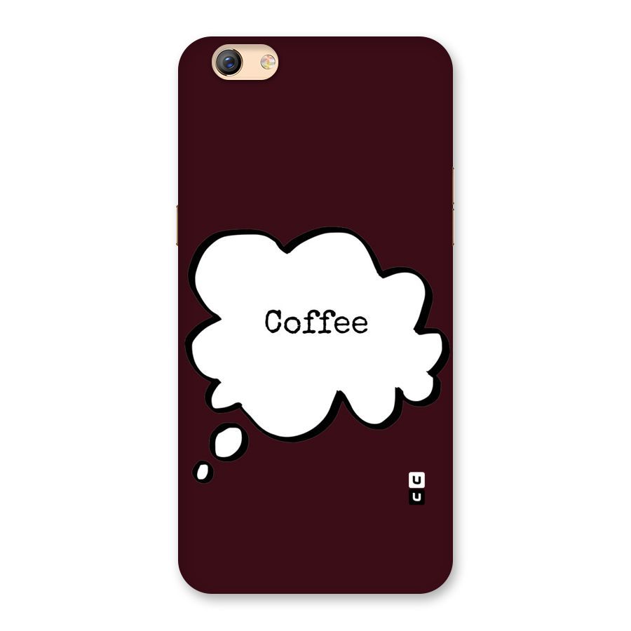 Coffee Bubble Back Case for Oppo F3 Plus