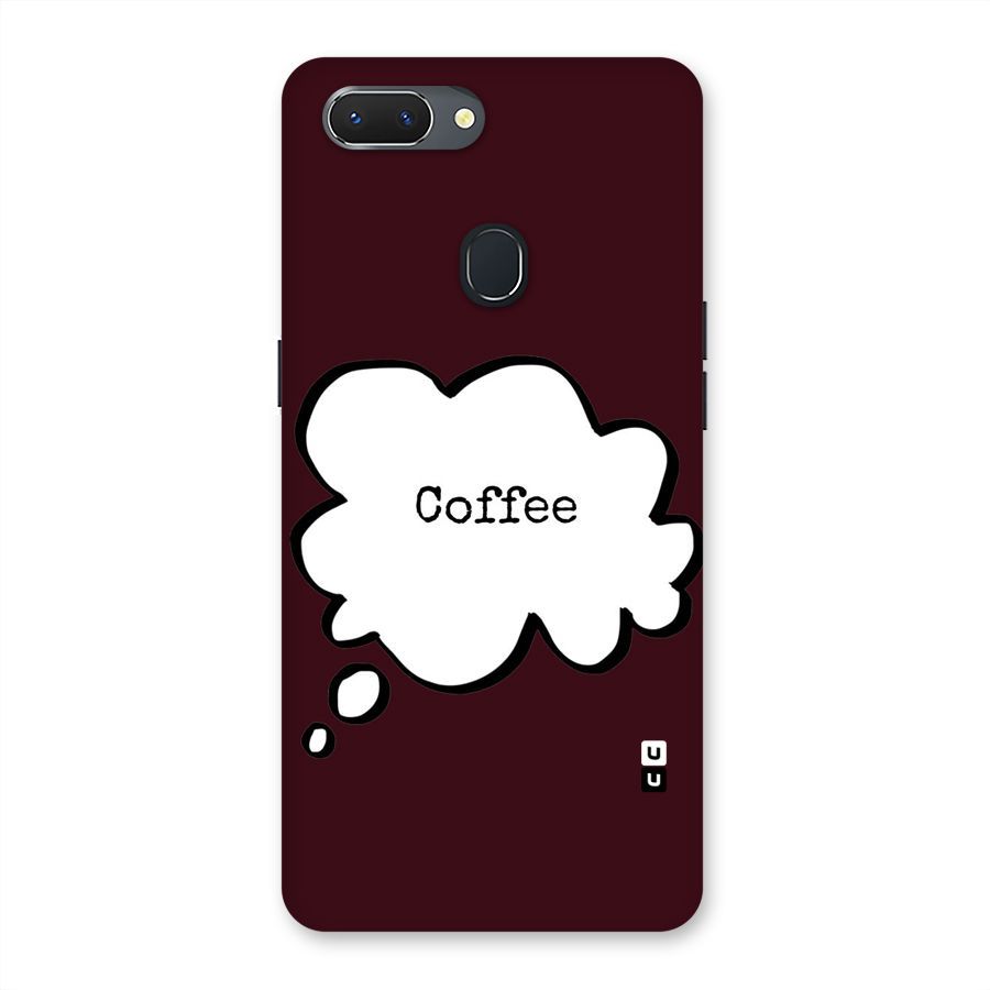 Coffee Bubble Back Case for Oppo Realme 2