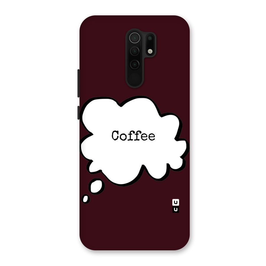 Coffee Bubble Back Case for Poco M2