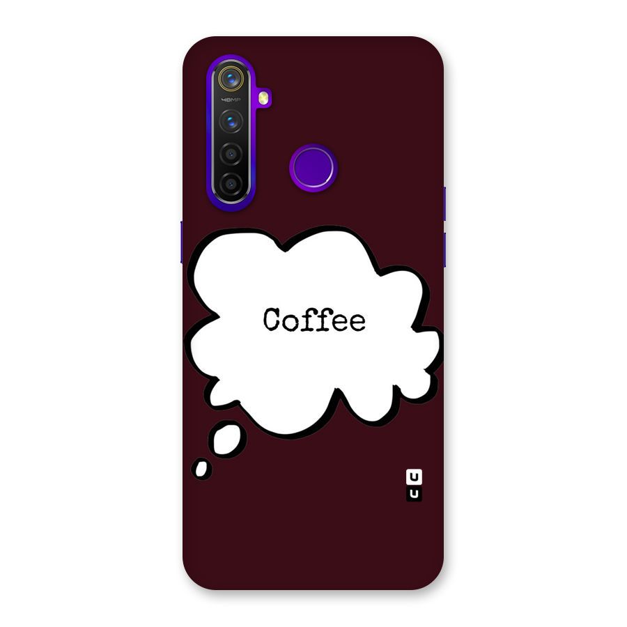 Coffee Bubble Back Case for Realme 5 Pro