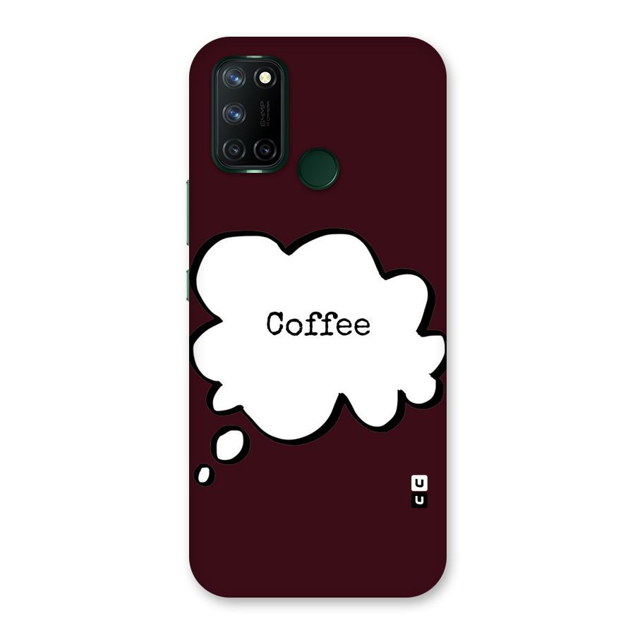 Coffee Bubble Back Case for Realme 7i