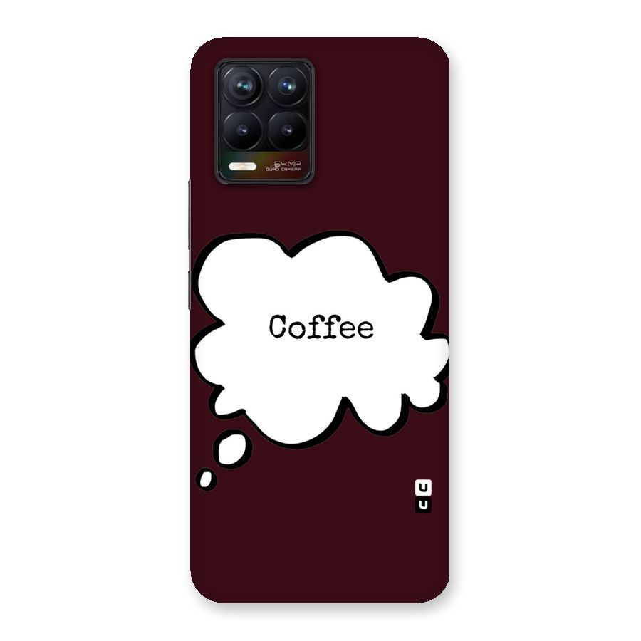 Coffee Bubble Back Case for Realme 8