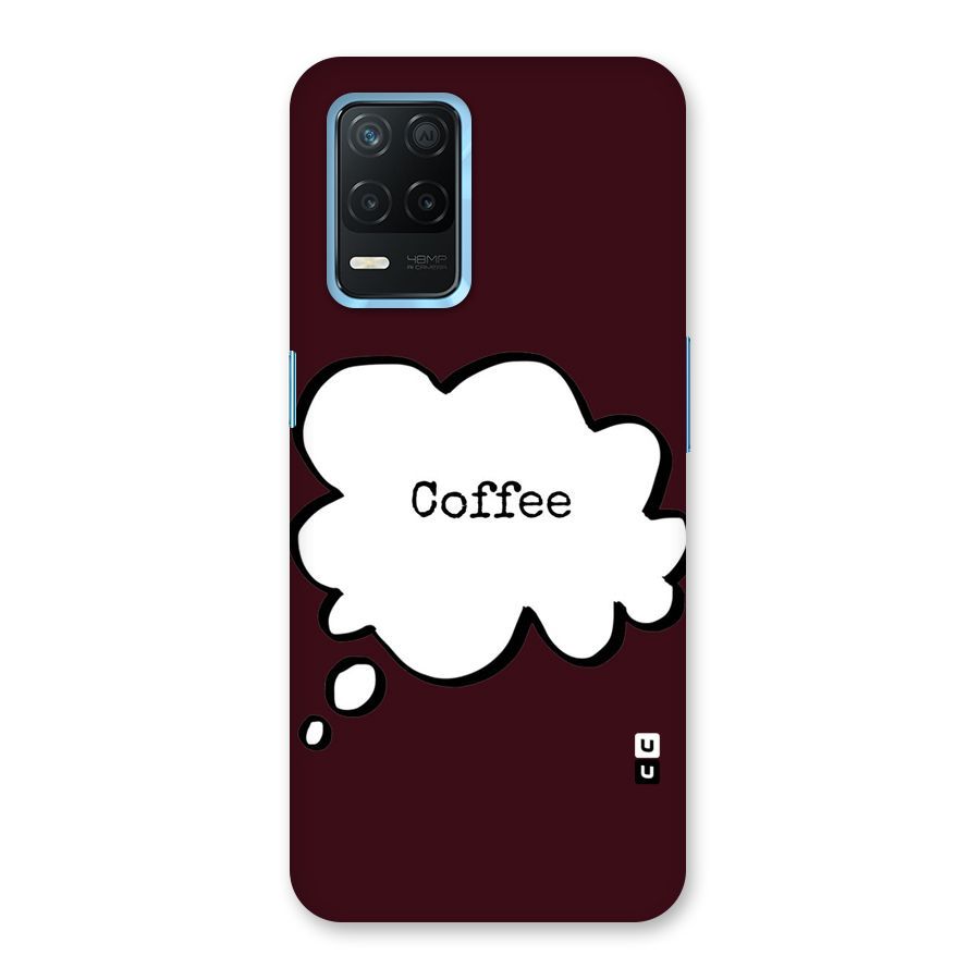 Coffee Bubble Back Case for Realme 8s 5G