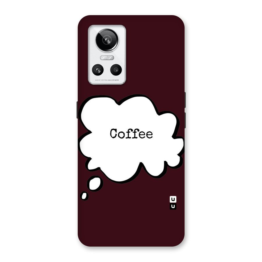 Coffee Bubble Back Case for Realme GT Neo 3