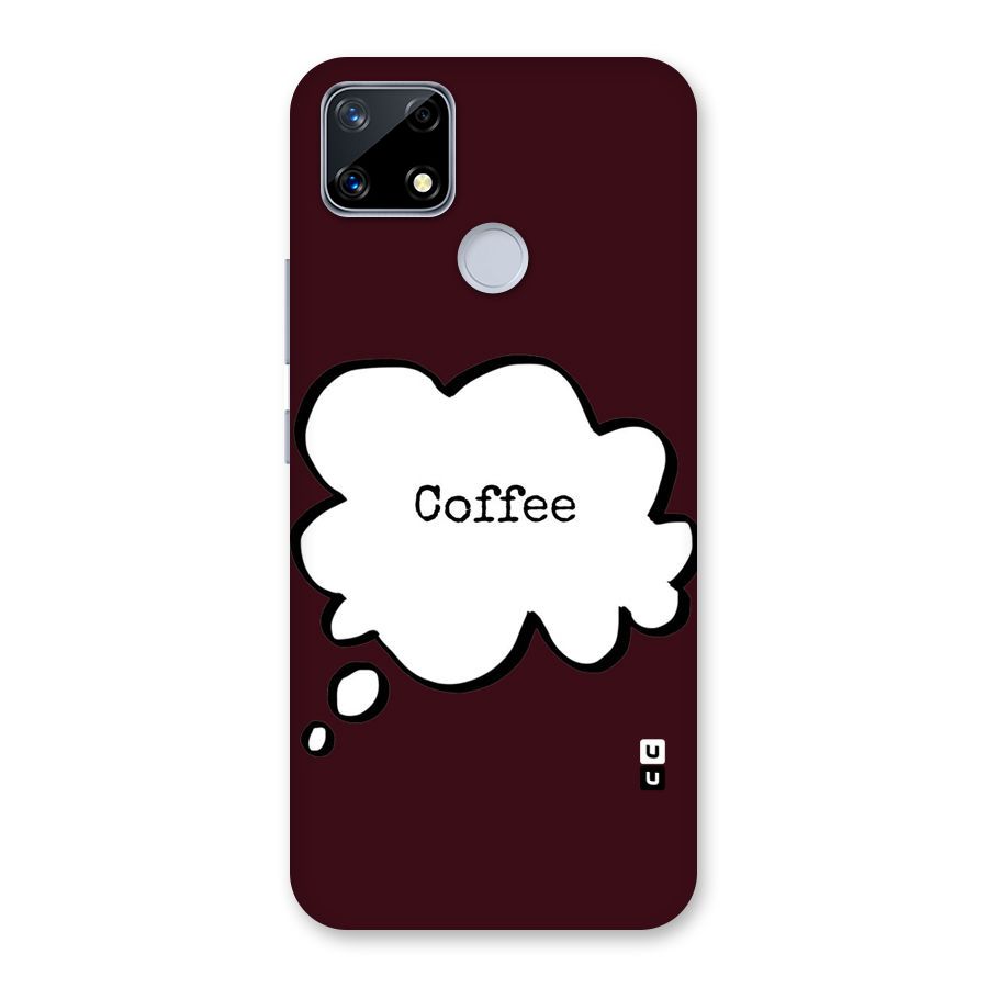 Coffee Bubble Back Case for Realme Narzo 20