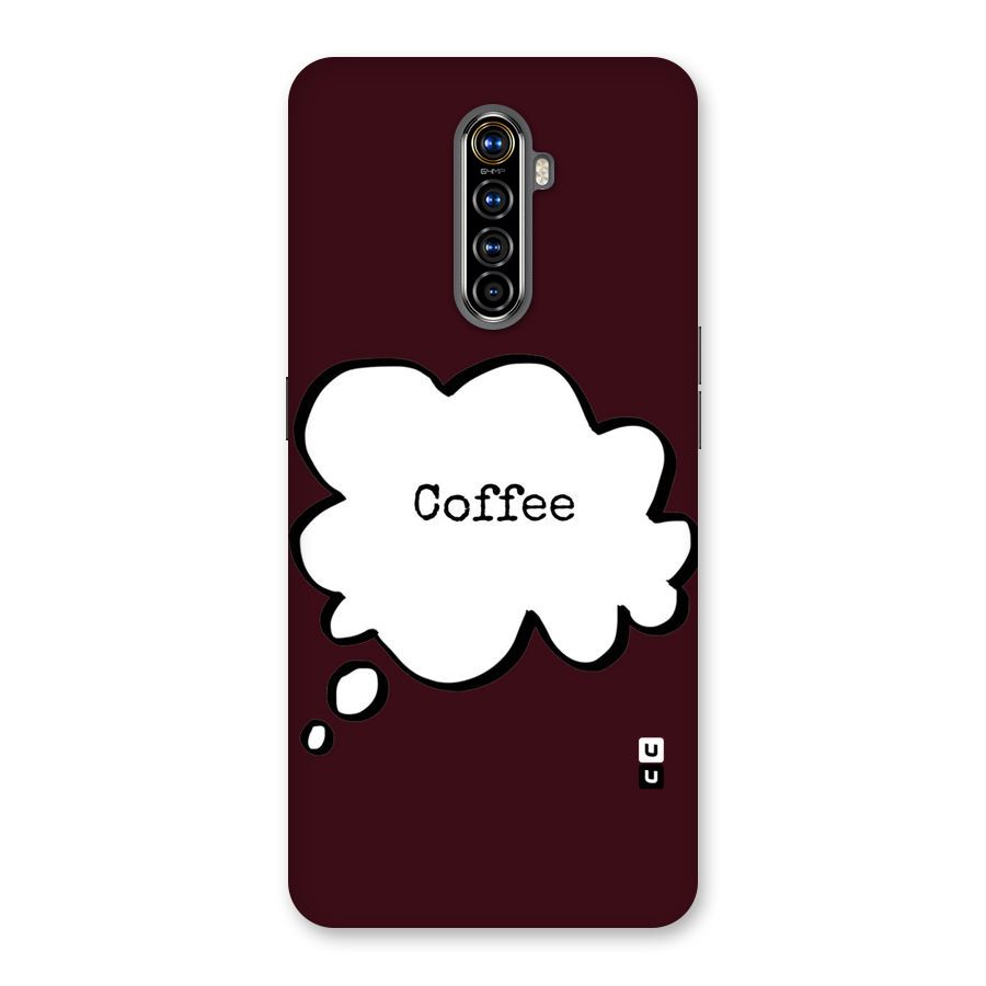 Coffee Bubble Back Case for Realme X2 Pro