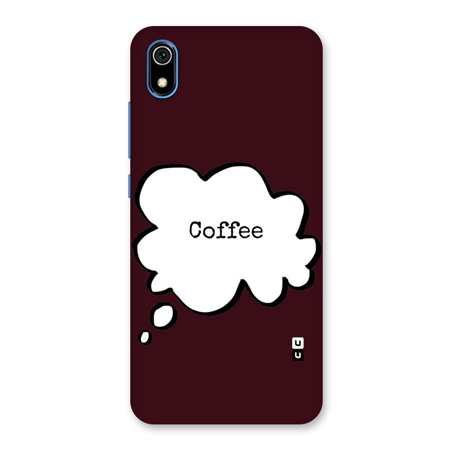 Coffee Bubble Back Case for Redmi 7A