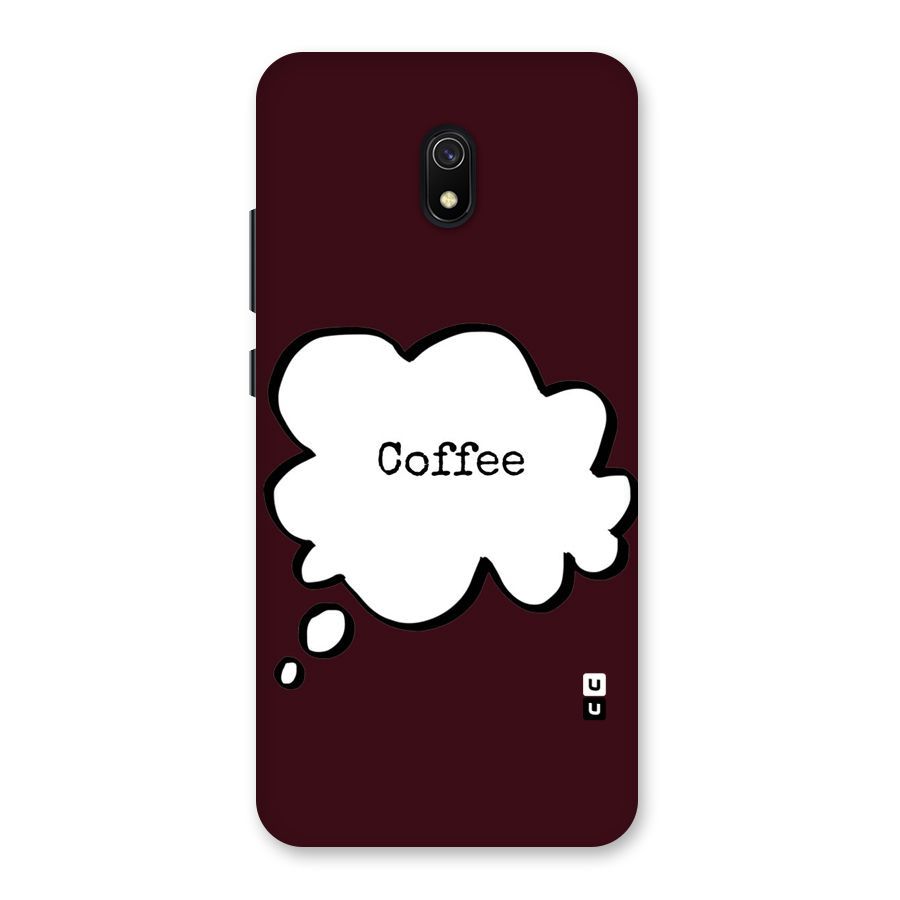 Coffee Bubble Back Case for Redmi 8A